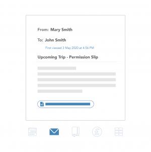 Secure and documented messaging on OurFamilyWizard
