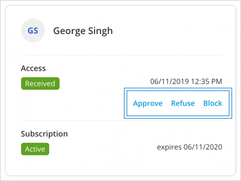 Practitioners have 3 options when responding to an access request from their clients.